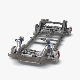 SUV Chassis Frame 2